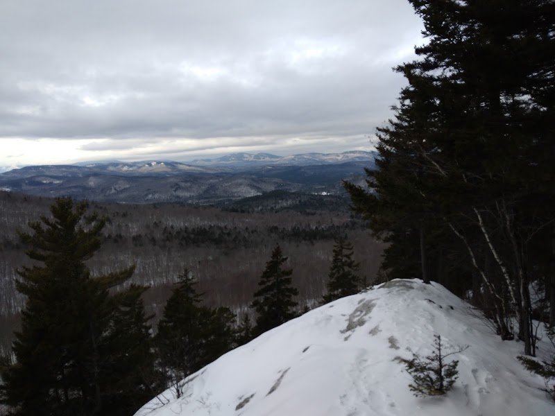 A Glimpse of Maine's Majestic Landscape: Long Mountain Trailhead surrounding landscape