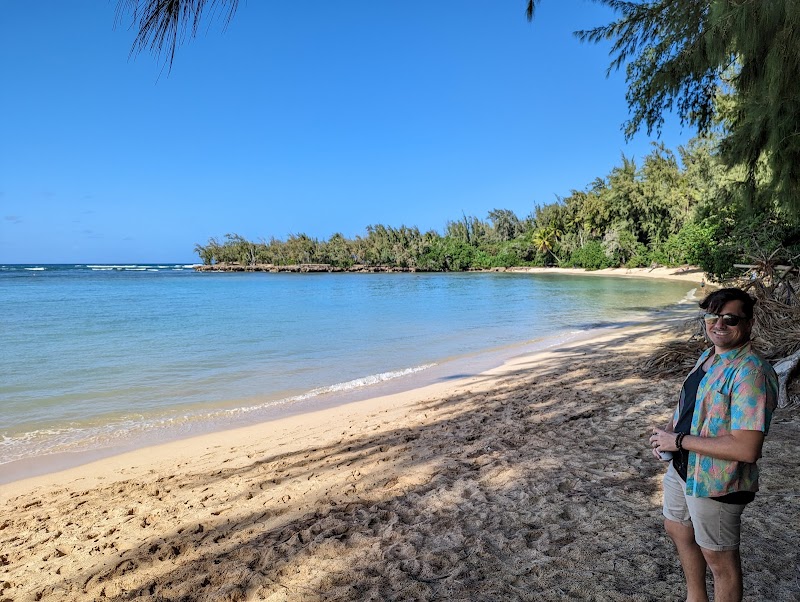 Relaxing on Kawela Beach in Hawaii - Kawela Beach