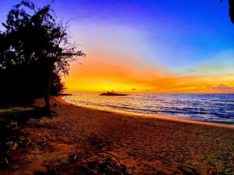 Relaxing on Kawela Beach in Hawaii - Kawela Beach