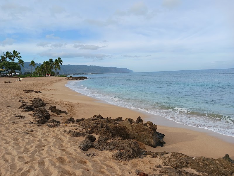 Sandy Shores of Haleiwa Alii Beach - Haleiwa Alii Beach