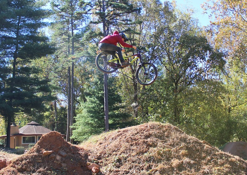 Adventure Cycling at Kolo Bike Park, Asheville surrounding landscape
