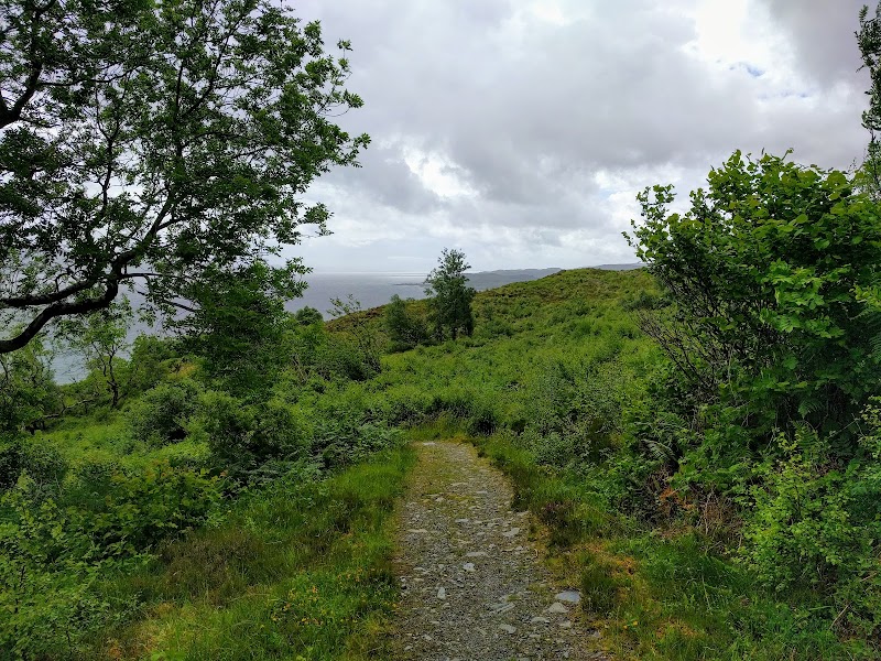 Pathway to Tranquility: Leitir Fura on the Isle of Skye surrounding landscape