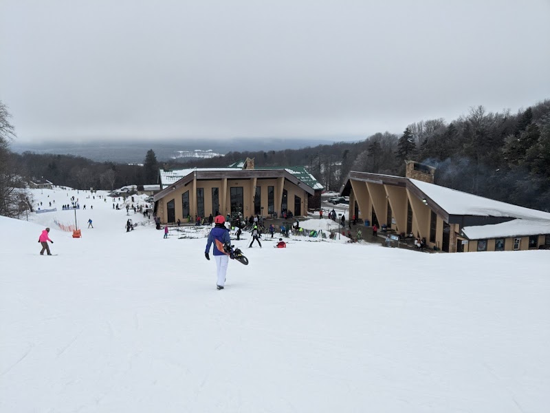Winter Wonderland at Canaan Valley Ski Resort outdoor detail