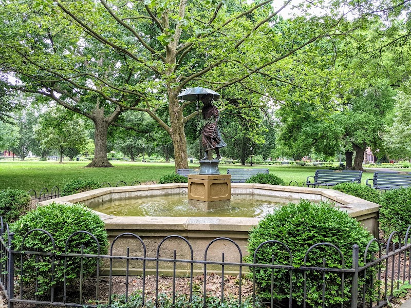 A Serene Escape at Schiller Park surrounding landscape