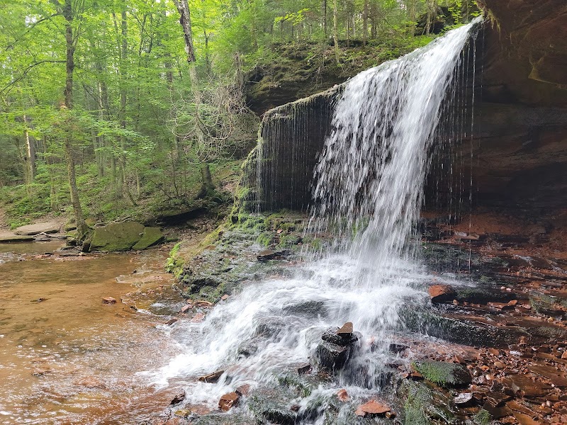 Lost Creek Falls: A Hidden Gem in Wisconsin's Natural Beauty surrounding landscape