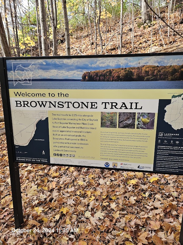 Scenic Trails: Brownstone Trail, Bayfield outdoor detail