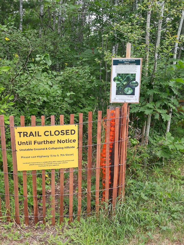 Scenic Trails: Brownstone Trail, Bayfield surrounding landscape
