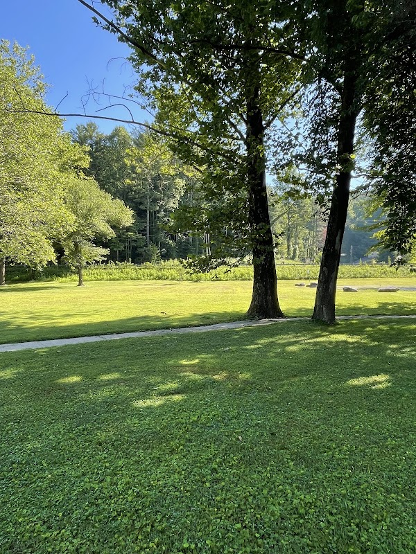 Tranquil Waters at Hap Simpson River Access Park surrounding landscape