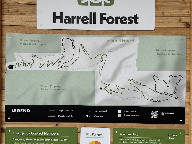 Nature Trails at Harrell Forest surrounding landscape