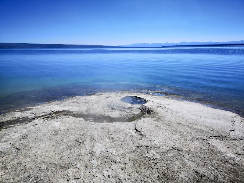 Geysers & Hot Springs at West Thumb - West Thumb Geyser Basin Trail