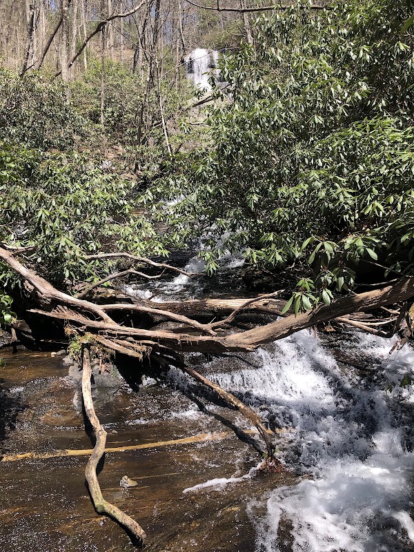 Cascading Beauty at Bearden Falls surrounding landscape