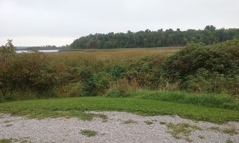 Scenic Serenity: Western Waterfront Trailhead surrounding landscape