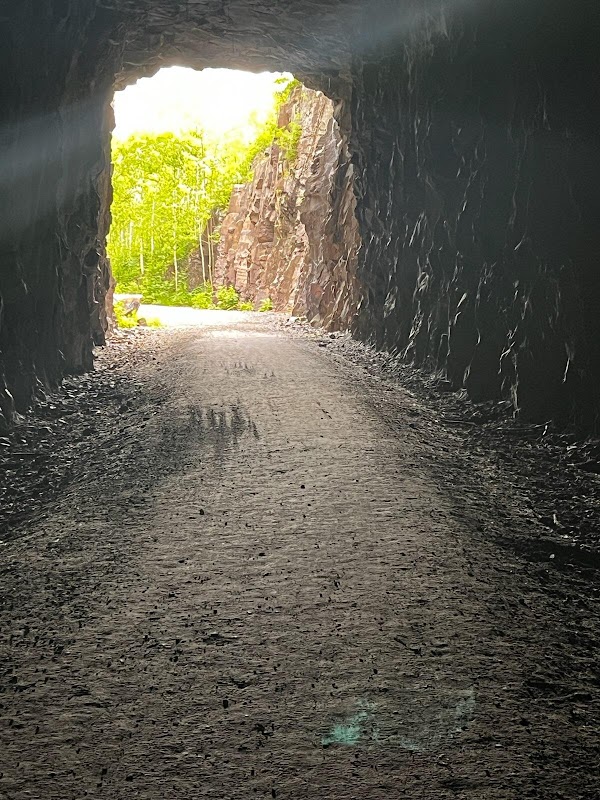 Tunnel Trekking at Short Line Park surrounding landscape