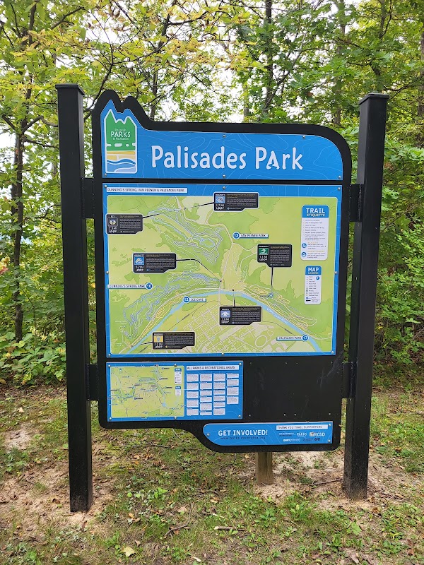Scenic Views at Palisades Park surrounding landscape