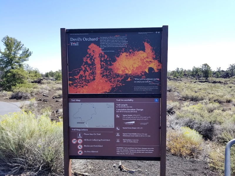Discover the Intrigue of Devil's Orchard Nature Trail surrounding landscape
