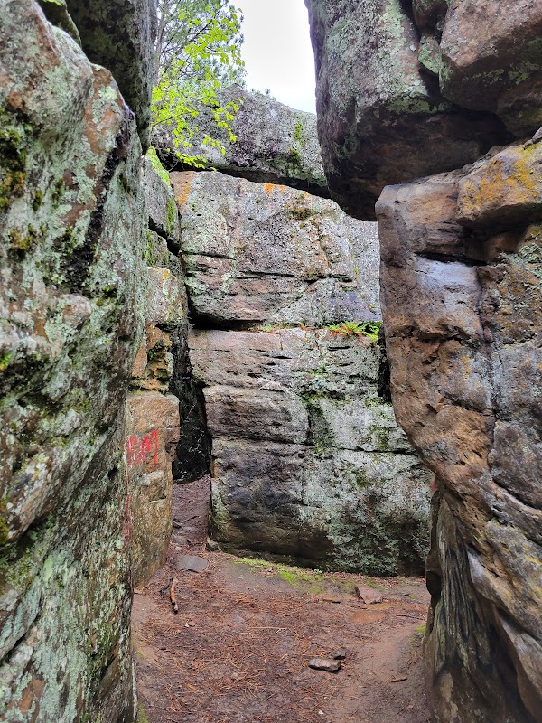 Mysterious Rock Maze in Deadwood, South Dakota - Rock maze