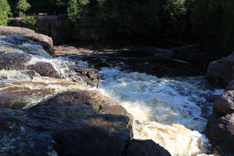 Waterfall Wonderland at Gooseberry Falls surrounding landscape
