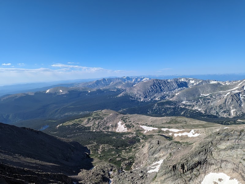 Majestic Ascent at Longs Peak Trailhead outdoor detail