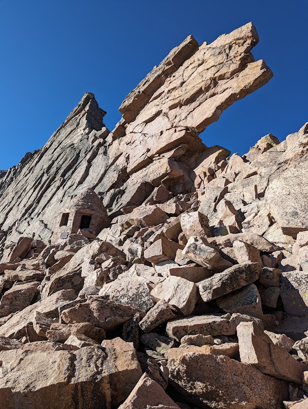 Majestic Ascent at Longs Peak Trailhead surrounding landscape