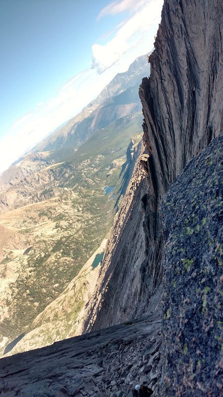 Majestic Ascent: Longs Peak outdoor detail