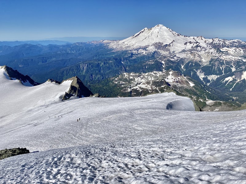 Majestic Peaks of Mount Shuksan outdoor detail