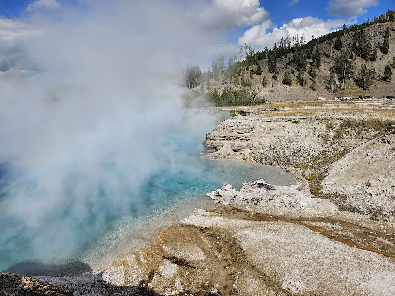 Colors of Nature: Grand Prismatic Spring outdoor detail