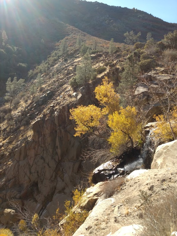 Cascading Wonders of South Creek Falls surrounding landscape