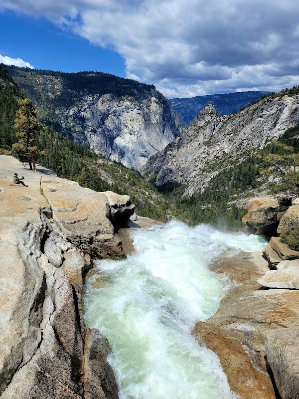 Cascading Beauty at Nevada Fall - Nevada Fall