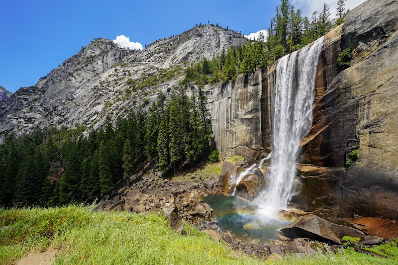 Majestic Cascade: Vernal Falls, Yosemite - Vernal Falls