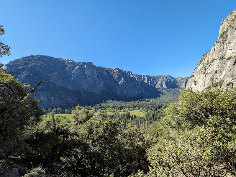 Majestic Upper Yosemite Falls in California - Upper Yosemite Falls Trail