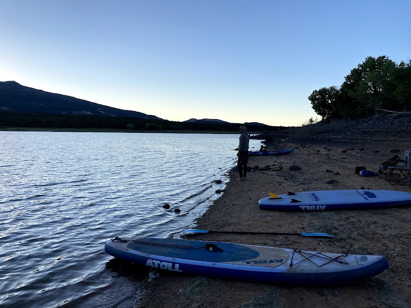 Nature's Oasis: Lower Bowns Reservoir surrounding landscape