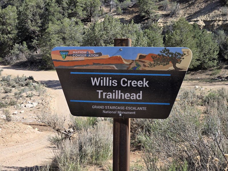 Discover the Mesmerizing Willis Creek Slot Canyon - Willis Creek Slot Canyon Trailhead