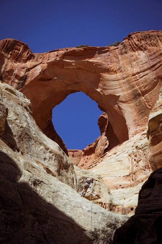 Majestic Arches & Rugged Beauty at Cassidy Arch surrounding landscape