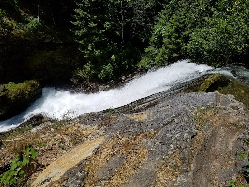 Roaring Waters of Graves Creek Falls - Graves Creek Falls