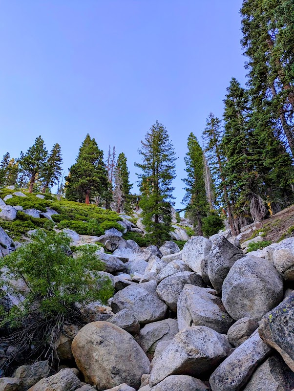Scenic Trails at Incline Flume Trailhead surrounding landscape