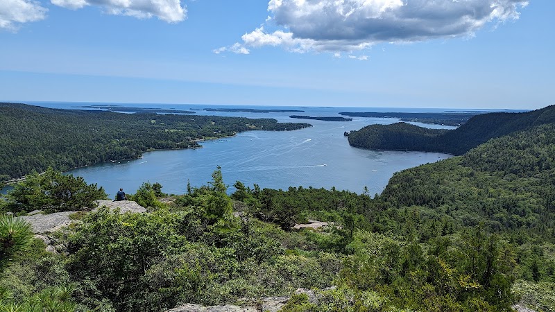 Hiking at Acadia Mountain Trailhead - Acadia Mountain Trailhead