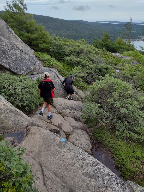 Hiking at Acadia Mountain Trailhead - Acadia Mountain Trailhead