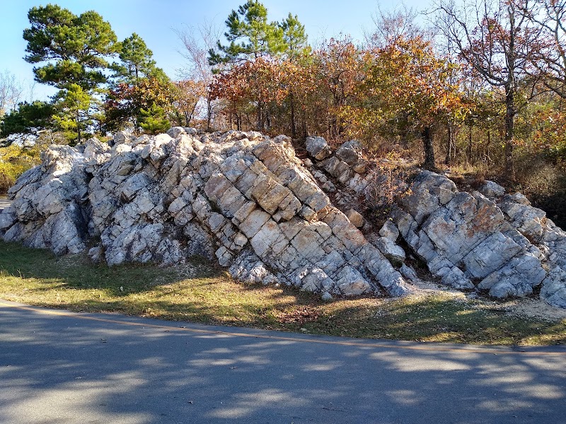 Waterfall and Nature at Sunset Trail surrounding landscape