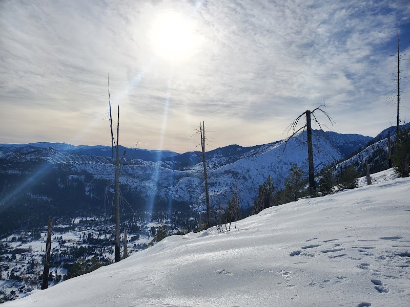 Hiking Adventures at Icicle Ridge Trailhead outdoor detail