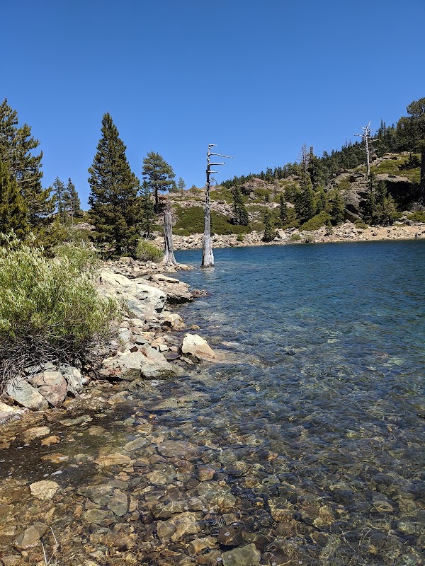 Majestic Views at Upper Sardine Lake surrounding landscape
