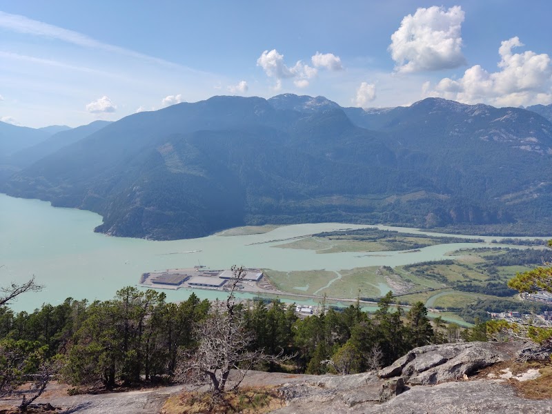 Hiking the Stawamus Chief Trail: A Granite Marvel in British Columbia surrounding landscape