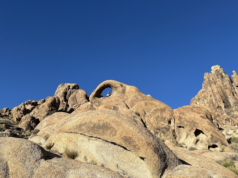 The Enchanting Eye of Alabama Hills Arch - Eye of Alabama Hills Arch
