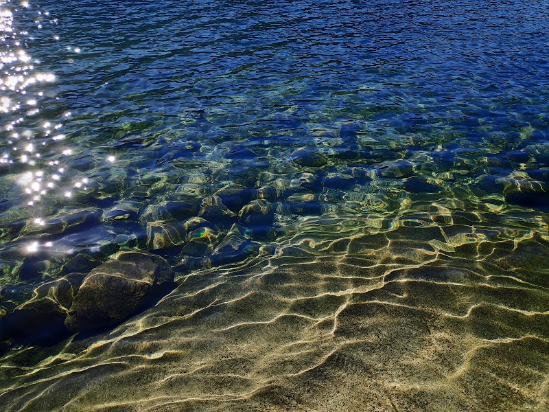 Tranquil Waters of Tenaya Lake outdoor detail