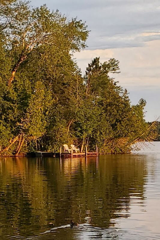 Waterfalls of Ely, Minnesota surrounding landscape