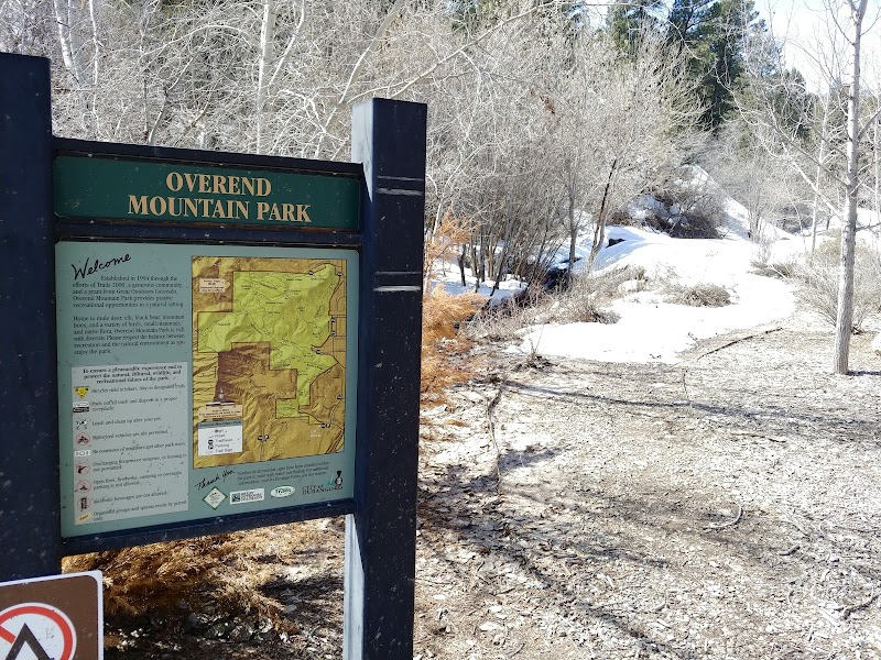 Winter Beauty at Overend Mountain Park Trailhead - Overend Mountain Park Trailhead