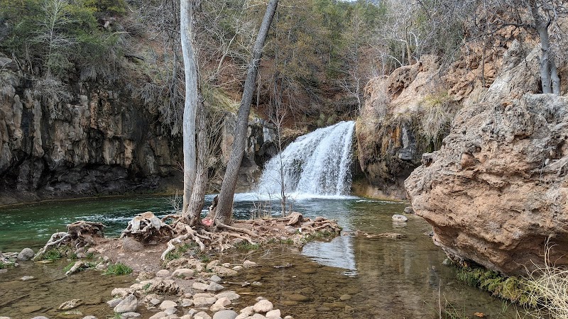 Waterfall Wonders at Fossil Creek surrounding landscape