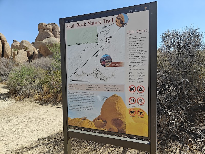 Rock Formations at Skull Rock outdoor detail