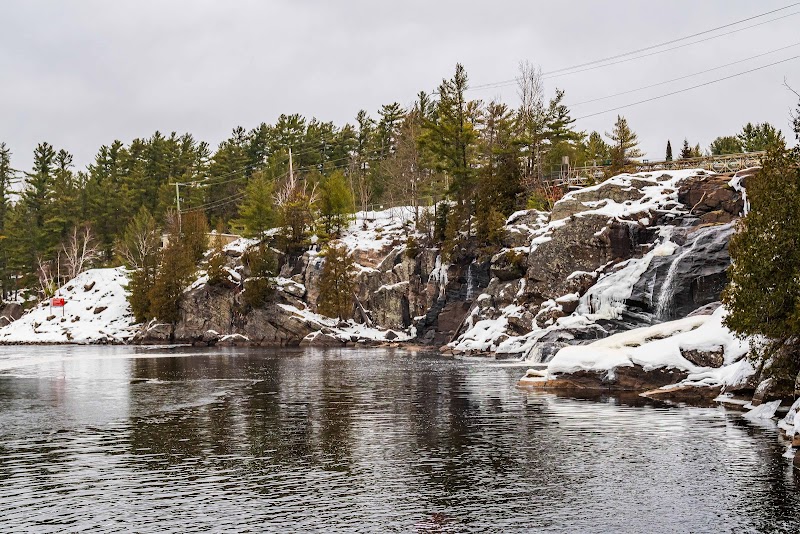 High Falls: Nature's Majestic Cascade in Bracebridge - High Falls