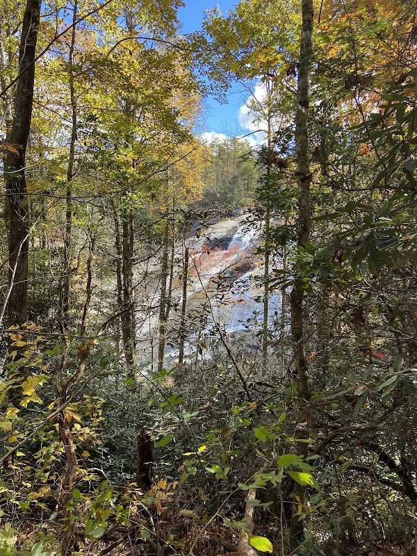 High Falls: Nature's Magnificence in North Carolina surrounding landscape