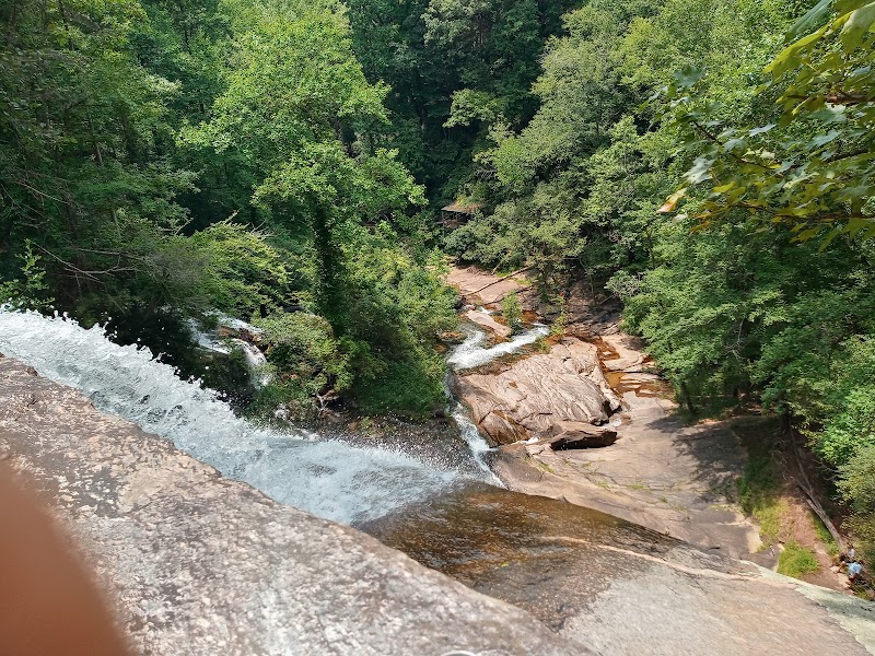Waterfall Wonders: Reedy Cove Falls surrounding landscape